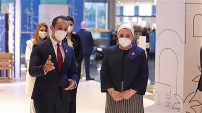 قرينة رئيس الجمهورية تفتتح متحف 