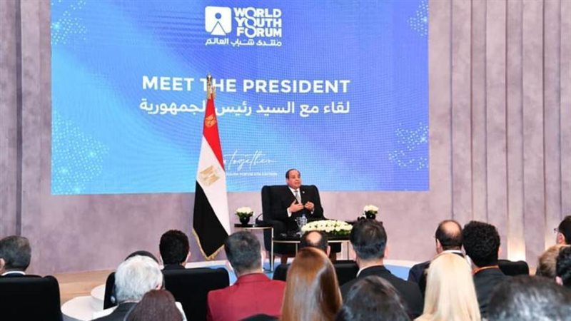 الرئيس السيسي خلال