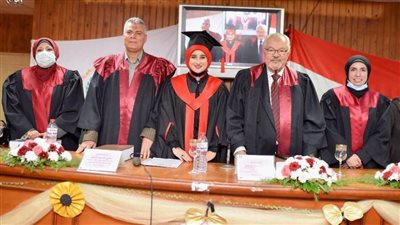 آداب المنصورة تمنح الباحثة الشيماء درجة الدكتوراه بمرتبة الشرف الأولى