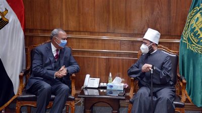 محافظ القليوبية يستقبل الدكتور أسامة الأزهري مستشار الرئيس للشؤون الدينية