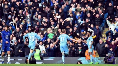 مانشستر سيتي يضرب تشيلسي بهدف نظيف ويحافظ على صدارة البريميرليج