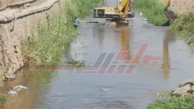 تطوير شامل للترع الرئيسية والفرعية ببلطيم في كفر الشيخ
