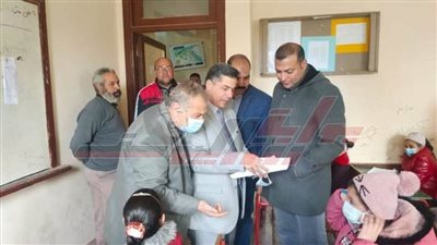 عبدالستار يتفقد سير امتحانات الفصل الدراسى الأول بكفر الشيخ