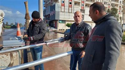 رفع كفاءة الإنارة العامة بمحافظة كفر الشيخ