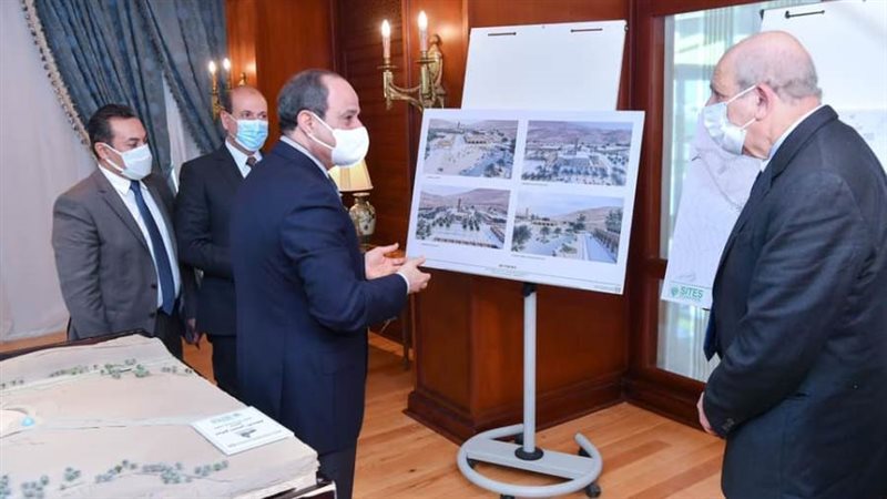 الرئيس السيسي يتابع