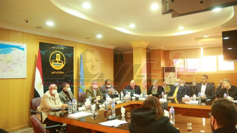 لقاء محافظ كفرالشيخ