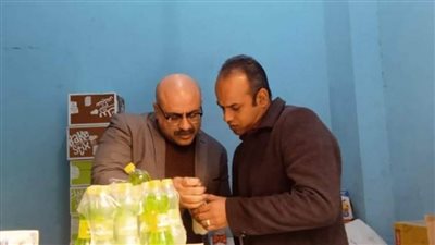 ضبط 1683 زجاجة عصير مجهولة المصدر بأبوقرقاص بالمنيا