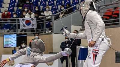 زياد السيسي يحرز المركز الـ 13 بكأس العالم لسلاح السيف رجال بجورجيا