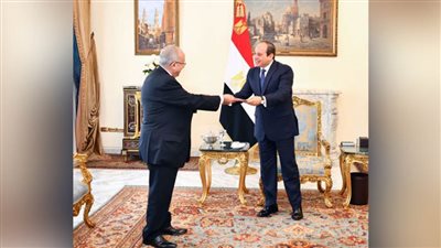 الرئيس السيسي يتسلم رسالة خطية من رئيس الجزائر عبدالمجيد تبون