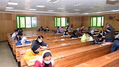 تواصل امتحانات الفصل الدراسي الأول بجامعة سوهاج