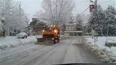 لبنان يتعرض لعاصفة ثلجية مصحوبة بأمطار غزيرة ورياح شديدة