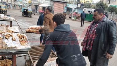 حملات مكبرة لرفع الإشغالات بشوارع كفر الشيخ