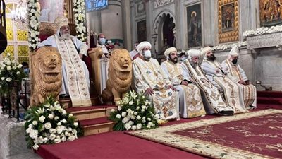 البابا تواضروس الثاني يترأس قداس عيد الغطاس من الإسكندرية