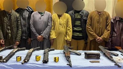 حملة أمنية بسوهاج.. لضبط مُتاجري وحائزي الأسلحة النارية والمحكوم عليهم الهاربين