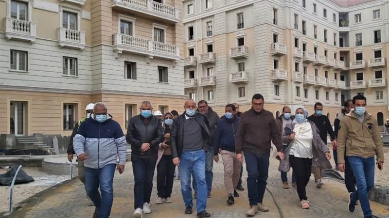 جولة لمسئولي الاسكان