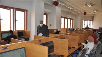 افتتاح مركز جديد للاختبارات الإلكترونية بجامعة حلوان