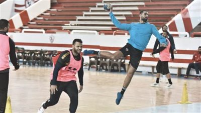 الزمالك يختتم استعداداته لمواجهة سموحة في دوري محترفي اليد