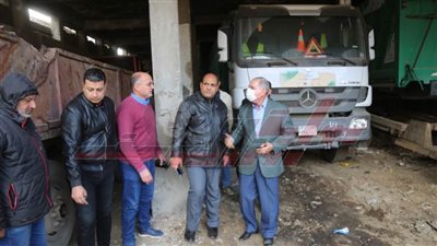 نور الدين يتفقد الأعمال الإنشائية بمستشفى بيلا في كفر الشيخ