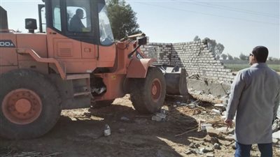 محافظ أسيوط: إزالة تعديات على أراضي أملاك دولة بساحل سليم