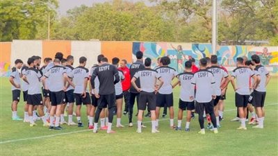 المنتخب يؤدي تدريبًا بدنيًا في مقر إقامته 