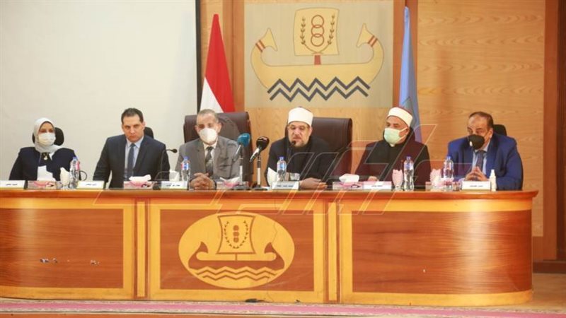 اجتماع وزير الأوقاف