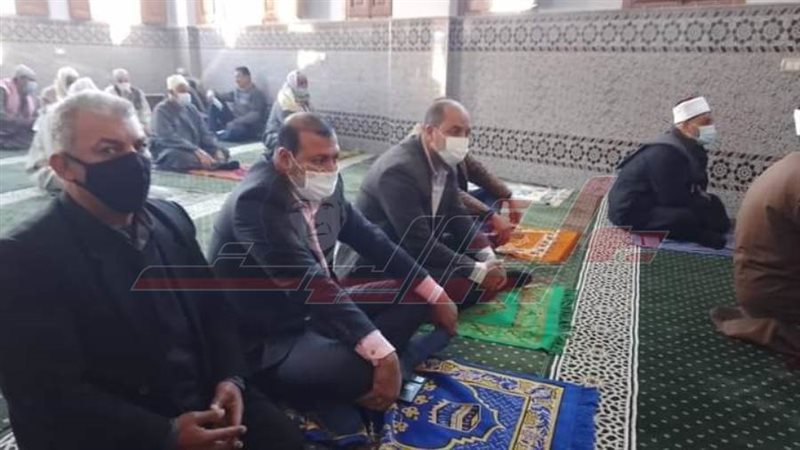 خلال افتتاح المسجد