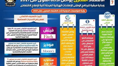 رؤية المؤسسات الدولية لأداء الاقتصاد المصري خلال عام 2021 