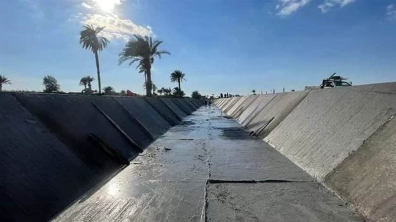 مشروع تبطين الترع