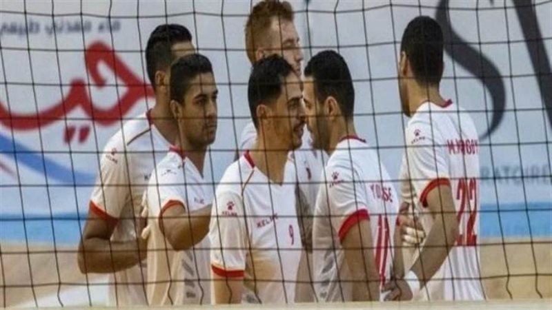 رجال طائرة الزمالك
