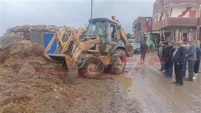 إزالة 132 حالة تعدٍّ على أملاك الدولة بكفر الشيخ