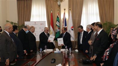 بروتوكول تعاون بين هيئة قضايا الدولة والجامعة البريطانية في مصر 