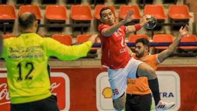 الأهلي يهزم البنك الأهلي بدوري محترفي اليد