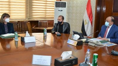  شعراوى يبحث مع وفد الأمم المتحدة في مصر التعاون فى برنامج تطوير الريف المصري 