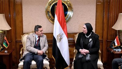 نيفين جامع : 64.5 % زيادة في حجم الصادرات المصرية للسوق الليبية العام الماضي