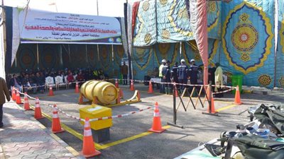 مياه سوهاج تنظم مسابقة في تنمية مهارات السلامة والصحة المهنية وتأمين بيئة العمل