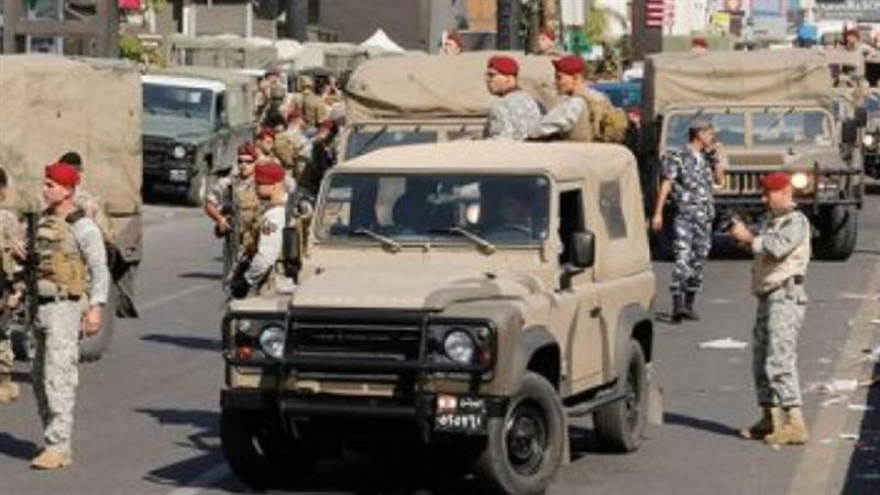 الجيش اللبناني -