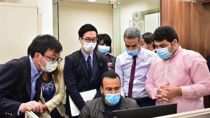 زيارة وفد الجايكا