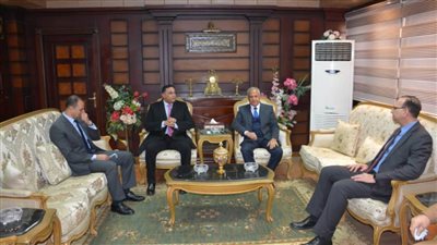 محافظ الدقهلية بهنئ القيادات الأمنية بعيد الشرطة