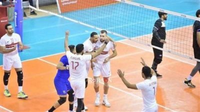 طائرة الزمالك يواجه هليوبوليس في ربع نهائي كأس مصر الجمعة المقبل