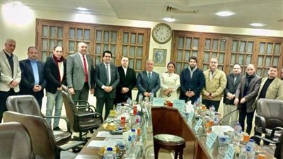 المهندس عبدالصادق الشوربجي يحضر الاجتماع الأول لمجلس إدارة روزاليوسف برئاسة هبة صادق