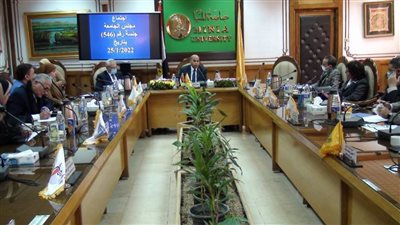 مجلس جامعة المنيا يقر اختيار 3 موضوعات بحثية لخدمة قضايا التنمية بالمحافظة