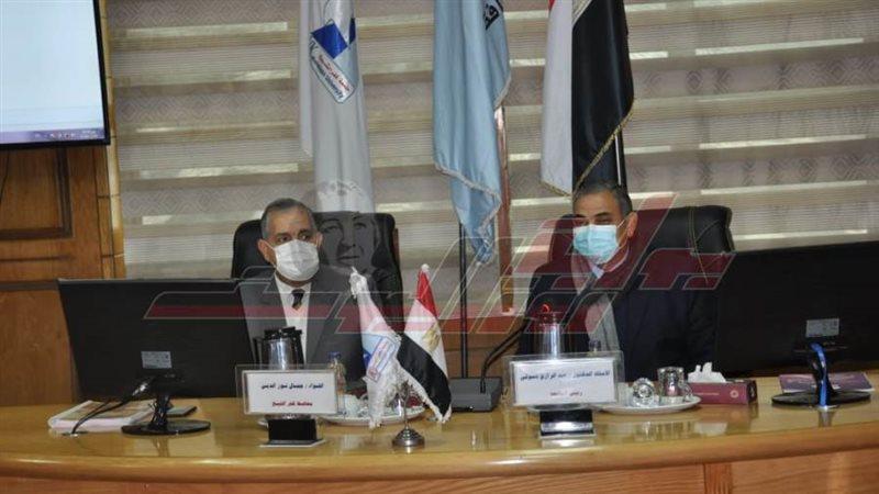 محافظ كفرالشيخ ورئيس