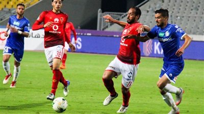 الشوط الأول| سموحة يتقدم على الأهلي بهدف دون رد