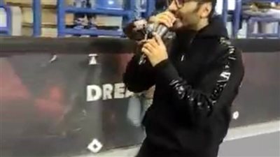 تامر حسني يشعل بطولة كأس مصر للجمباز الايقاعي 