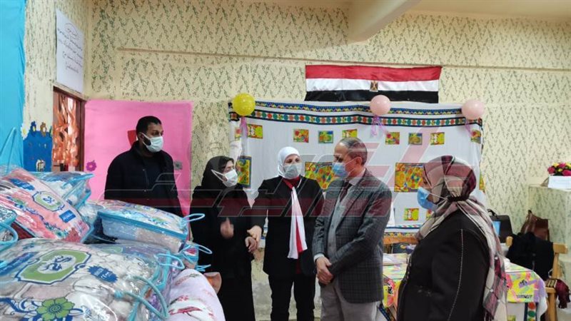 وكيل التعليم يتفقد