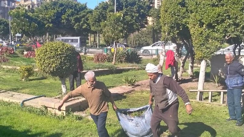 إزالة آثار موجة الطقس