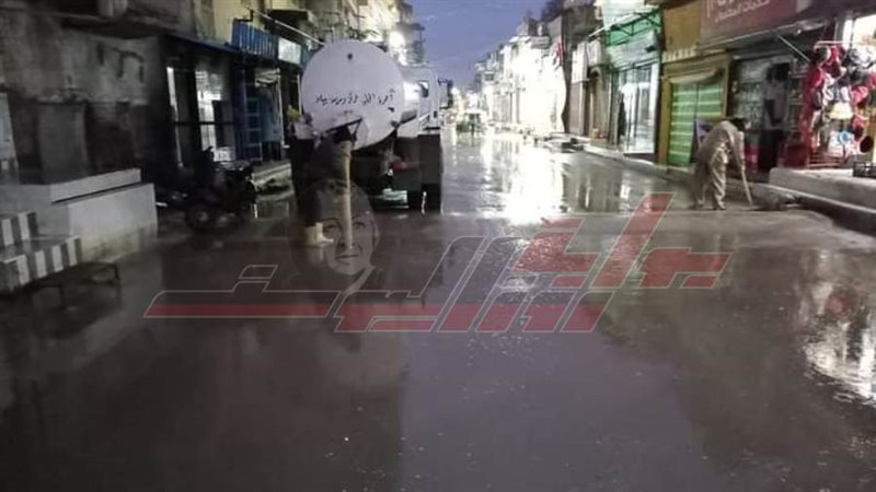 كسح مياه الأمطار