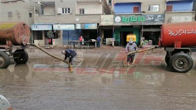 رؤساء مراكز ومدن كفر الشيخ يواجهون الطقس السيئ