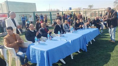 احتفالية لعيد الشرطة المصرية برمانة