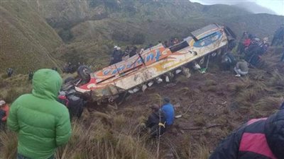 مصرع 11 شخصا وإصابة 7 آخرين بحادث سير في بوليفيا